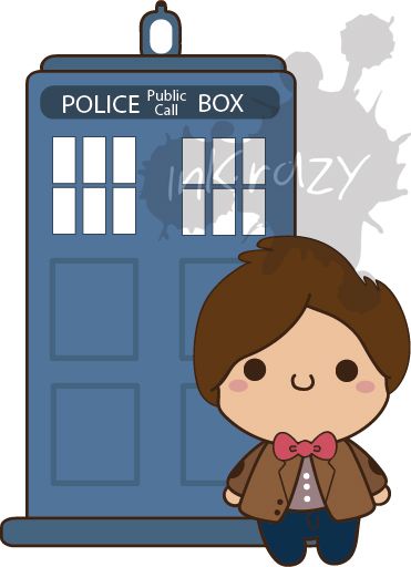 Estampa Chibi Doctor Who - OBM