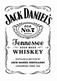 Estampa Jack Daniel's - Camiseta Branca