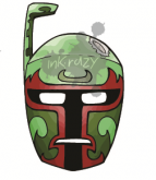 Estampa Bobba Fett Lucha Libre - OBM