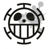 Estampa Trafalgar Law Flag - Power Film