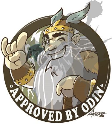 Estampa "Approved by Odin" - OBM