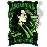 Estampa Loki Asgardian Absinthe - OBM