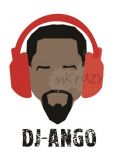 Estampa Dj-ango 2 - Camiseta Branca