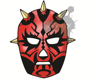 Estampa Darth Maul Lucha Libre - OBM