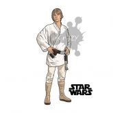 Estampa Luke Skywalker - Camiseta Branca