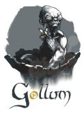 Estampa Gollum - Camiseta Branca