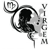 Estampa Signo de Virgem - Camiseta Branca