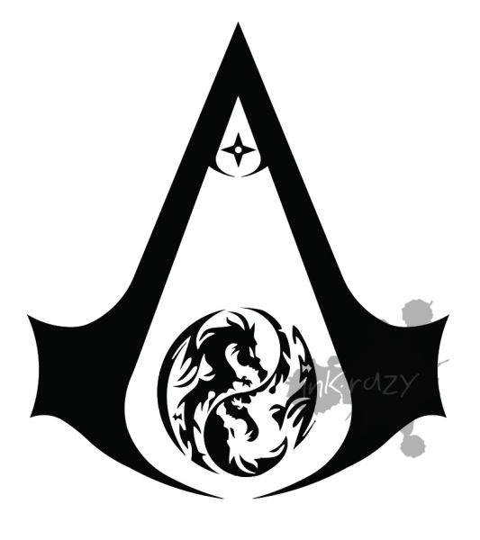 Estampa Assassins Creed Japonês - Camiseta Branca